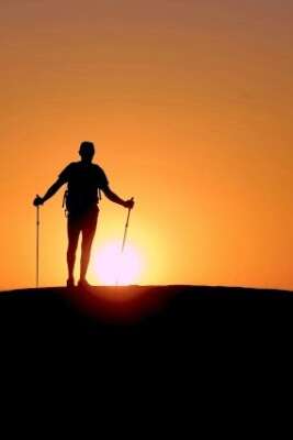 MARCHE NORDIQUE ET SUNSET MARCHE NORDIQUE ET SUNSET