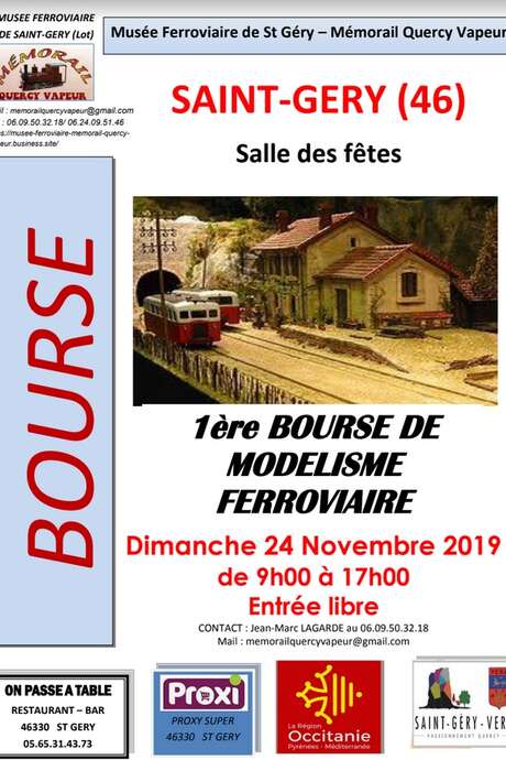 1ère Bourse de Modélisme Ferroviaire à Saint Géry 1ère Bourse de Modélisme Ferroviaire à Saint Géry