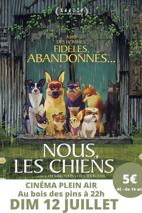 CINEMA SOUS LES ETOILES - NOUS LES CHIENS CINEMA SOUS LES ETOILES - NOUS LES CHIENS