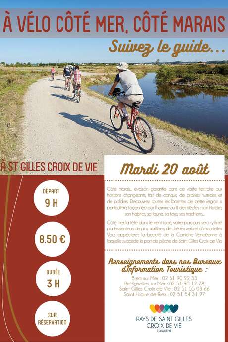 BALADE A VÉLO... CÔTE MER CÔTE MARAIS 20-08-19 BALADE A VÉLO... CÔTE MER CÔTE MARAIS 20-08-19