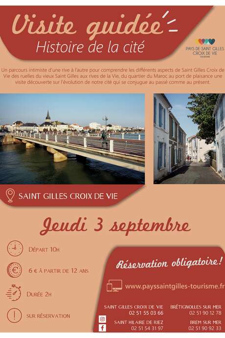 VISITE GUIDÉE "HISTOIRE DE LA CITÉ" 03-09-2020 VISITE GUIDÉE "HISTOIRE DE LA CITÉ" 03-09-2020