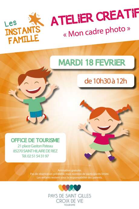 INSTANT FAMILLE : CUSTOMISE TON CADRE PHOTO INSTANT FAMILLE : CUSTOMISE TON CADRE PHOTO
