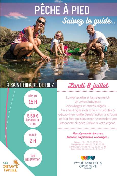 VISITE GUIDÉE "PÊCHE À PIED" VISITE GUIDÉE "PÊCHE À PIED"