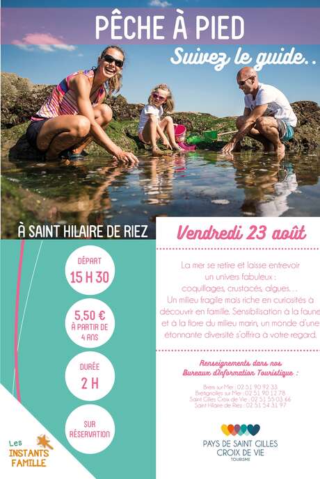 VISITE GUIDÉE "PÊCHE À PIED" VISITE GUIDÉE "PÊCHE À PIED"