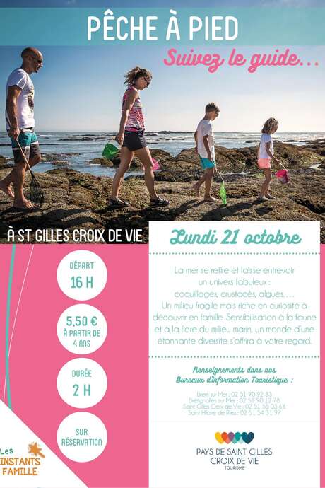VISITE GUIDÉE "PÊCHE A PIED" VISITE GUIDÉE "PÊCHE A PIED"
