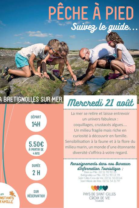 VISITE GUIDÉE "PÊCHE A PIED" VISITE GUIDÉE "PÊCHE A PIED"