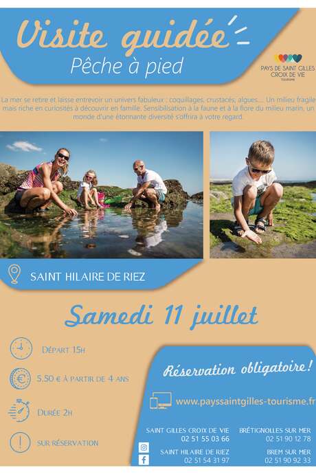 PÊCHE À PIED - 11.07 PÊCHE À PIED - 11.07