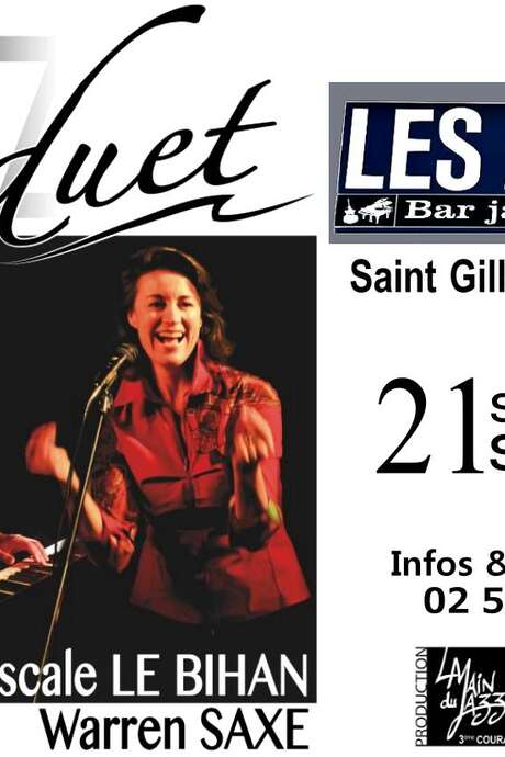 CONCERT JAZZ - WARREN SAXE ET PASCALE LE BIHAN CONCERT JAZZ - WARREN SAXE ET PASCALE LE BIHAN