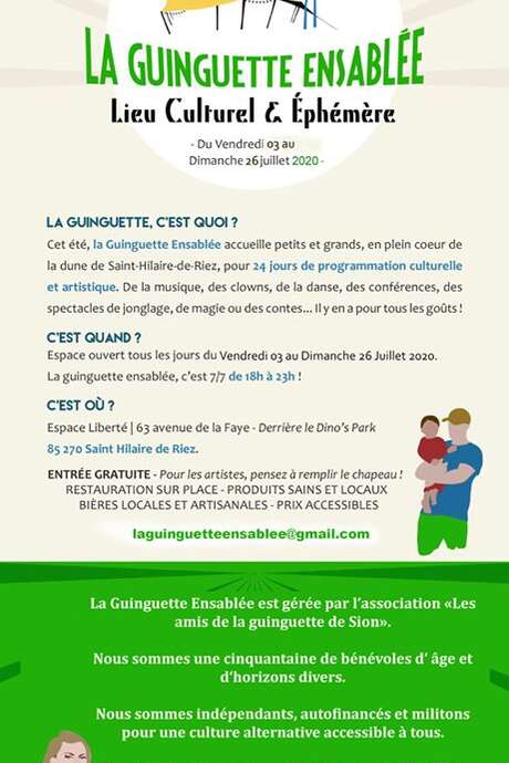 LA GUINGETTE ENSABLEE LA GUINGETTE ENSABLEE