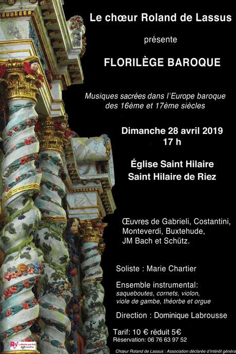 CONCERT « CHŒUR ROLAND DE LASSUS » CONCERT « CHŒUR ROLAND DE LASSUS »