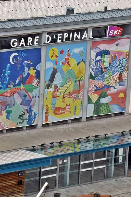 VISITE GUIDEE AUTOUR DE LA GARE" VISITE GUIDEE AUTOUR DE LA GARE"