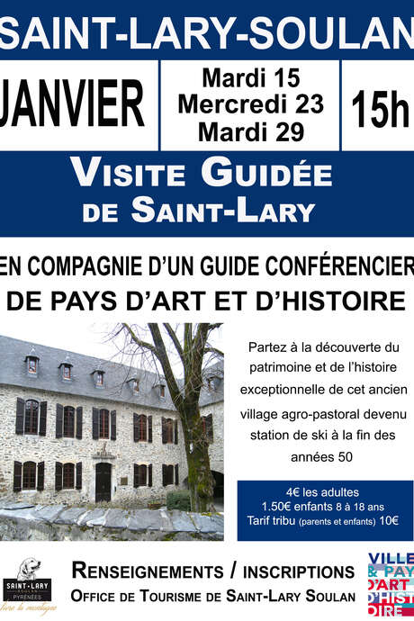 Visite guidée de Saint-Lary Visite guidée de Saint-Lary