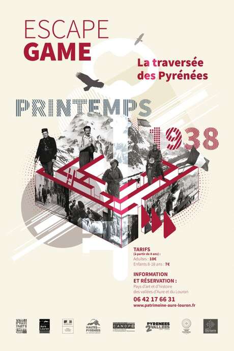 Escape game - 1938 - La traversée des Pyrénées Escape game - 1938 - La traversée des Pyrénées